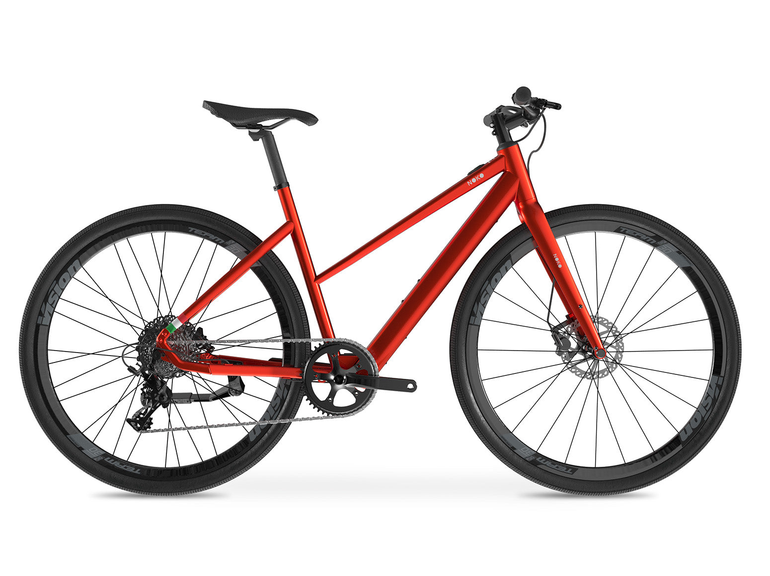 NOKOLIFE | Step-through e-BIKE with chain-drive transmission