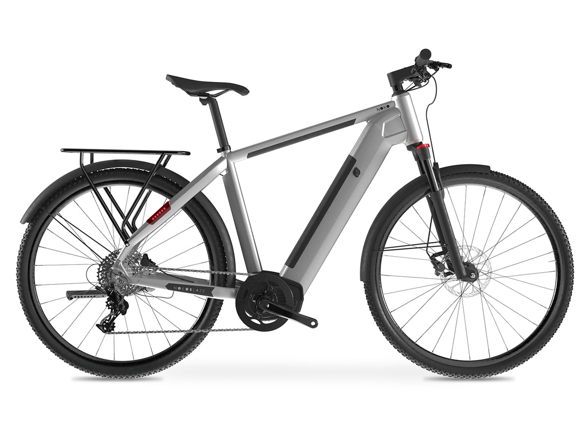 grey electric bicycle NOKOBLAZE Front Wheel for 26 heavy-goods Meet the Actbest Cozy Wheel:26