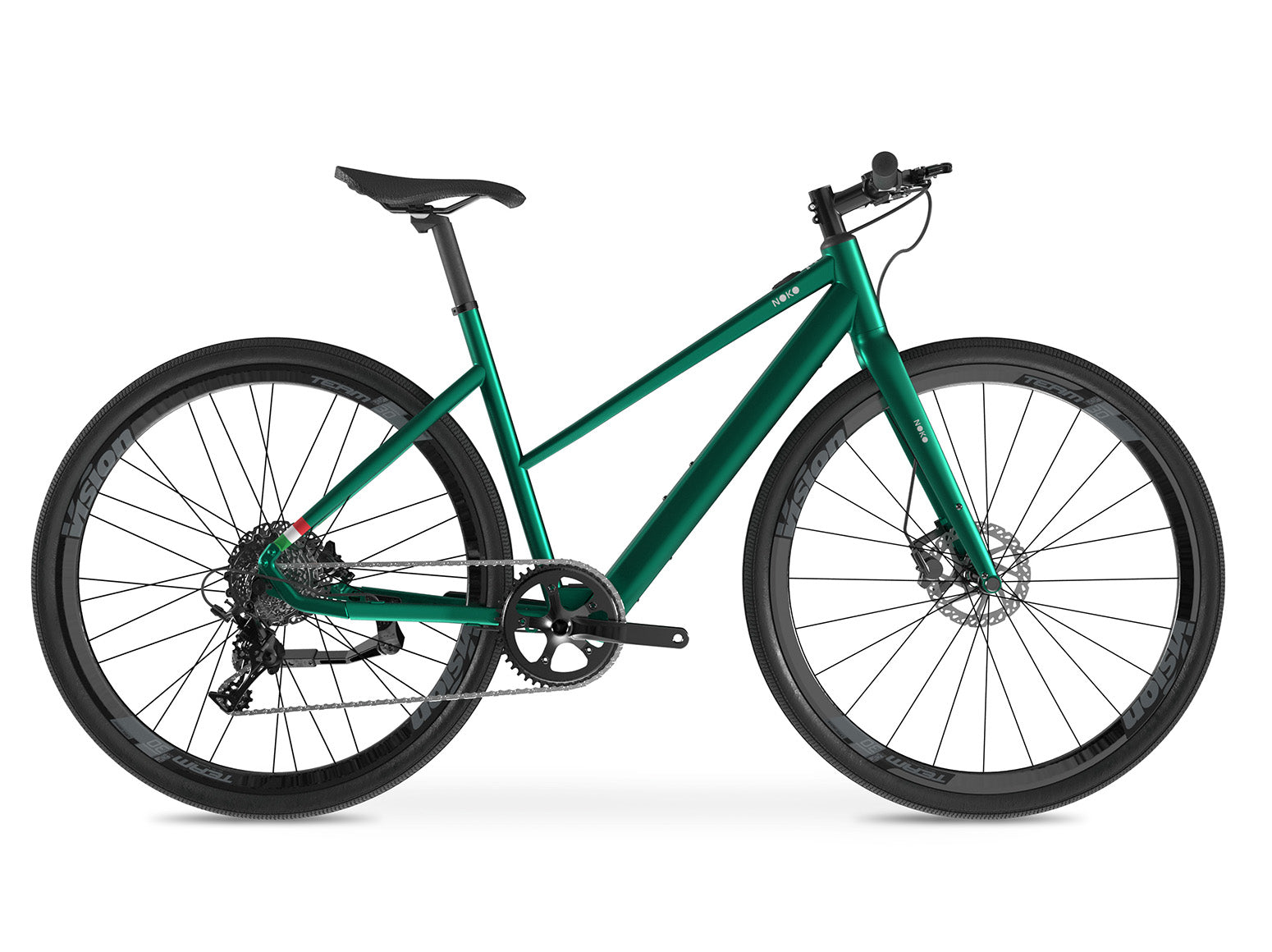 NOKOLIFE | Step-through e-BIKE with chain-drive transmission