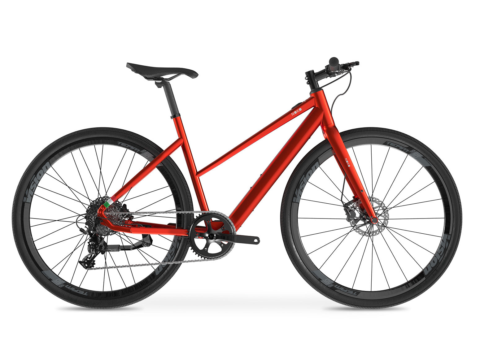 NOKOLIFE | Step-through e-BIKE with chain-drive transmission