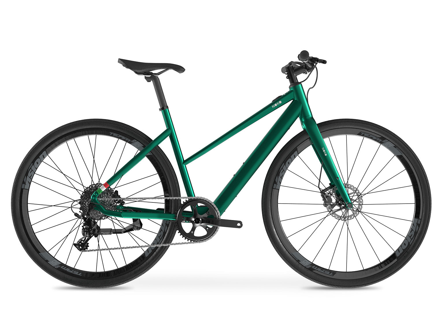 NOKOLIFE | Step-through e-BIKE with chain-drive transmission